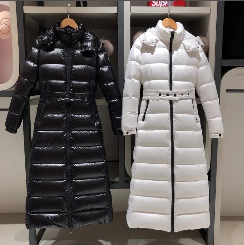 Vestes de créateurs pour femmes classiques décontractées épaisses manteaux longs de luxe en plein air chaud Parka de haute qualité Designer Lady hiver vêtements d'extérieur Y670A6673