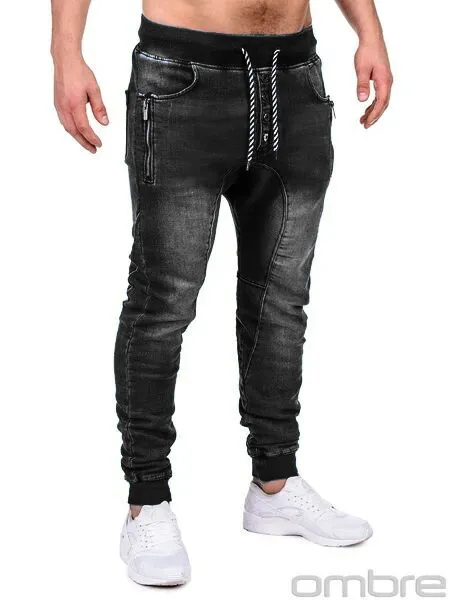 jeans för herr slim fit byxor klassiska byxor manliga jeans jeans Designer Byxor Casual skinny Raka Elasticity byxor