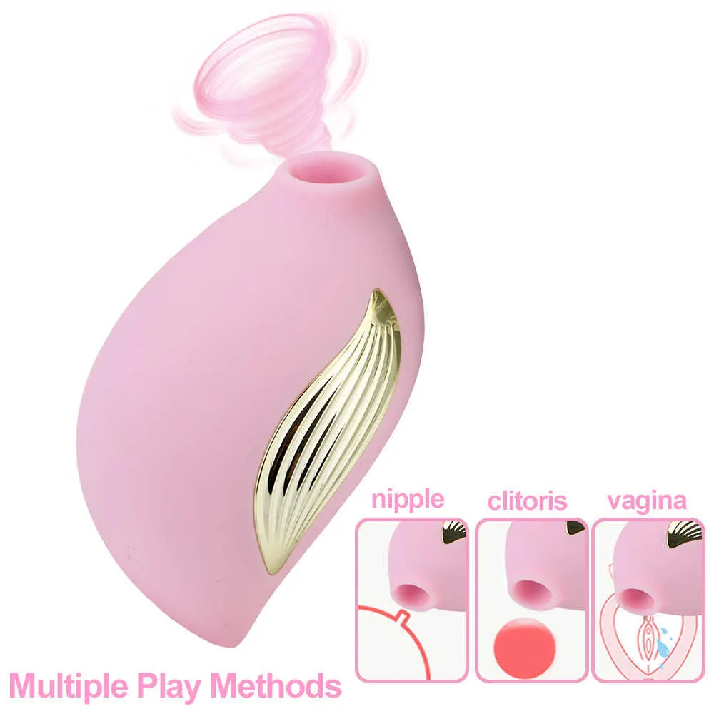 Articles de massage Stimulation du clitoris Vibration Nipple Sucker Point G Stimulateur de clitoris Sucer Vibromasseur Adult Sexy Toys pour femmes 10 Fréquence