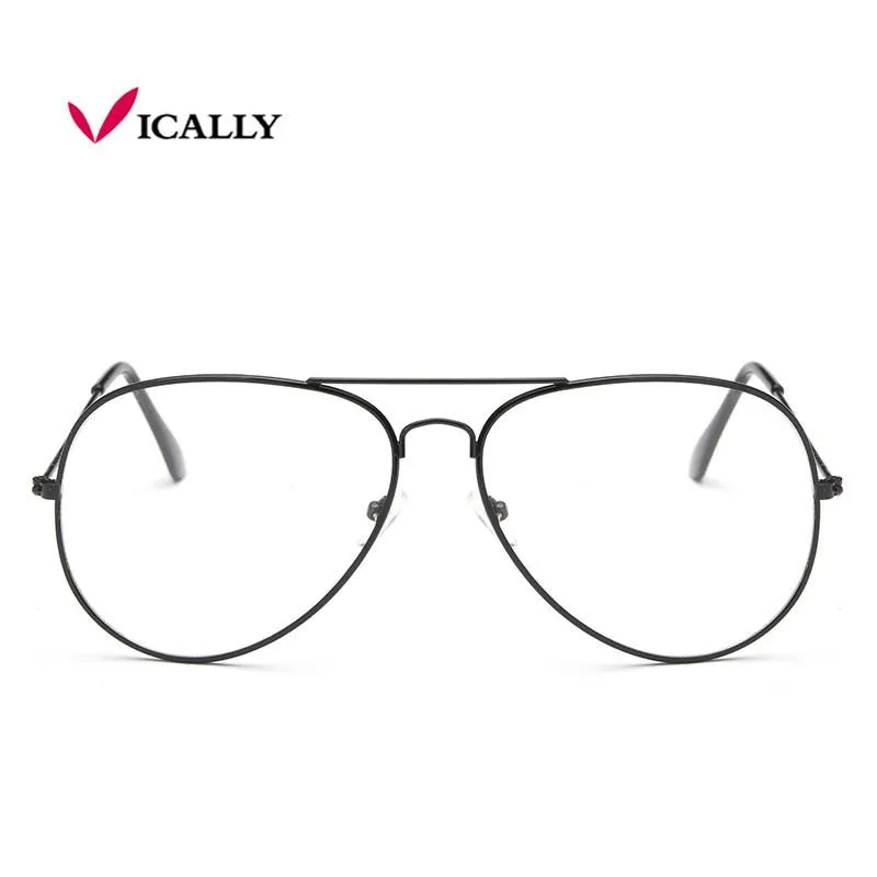 Klassieke heldere bril gouden frame vintage zonnebril dames heren optische brillen transparant oculos de grau mode zonnebril frame223i