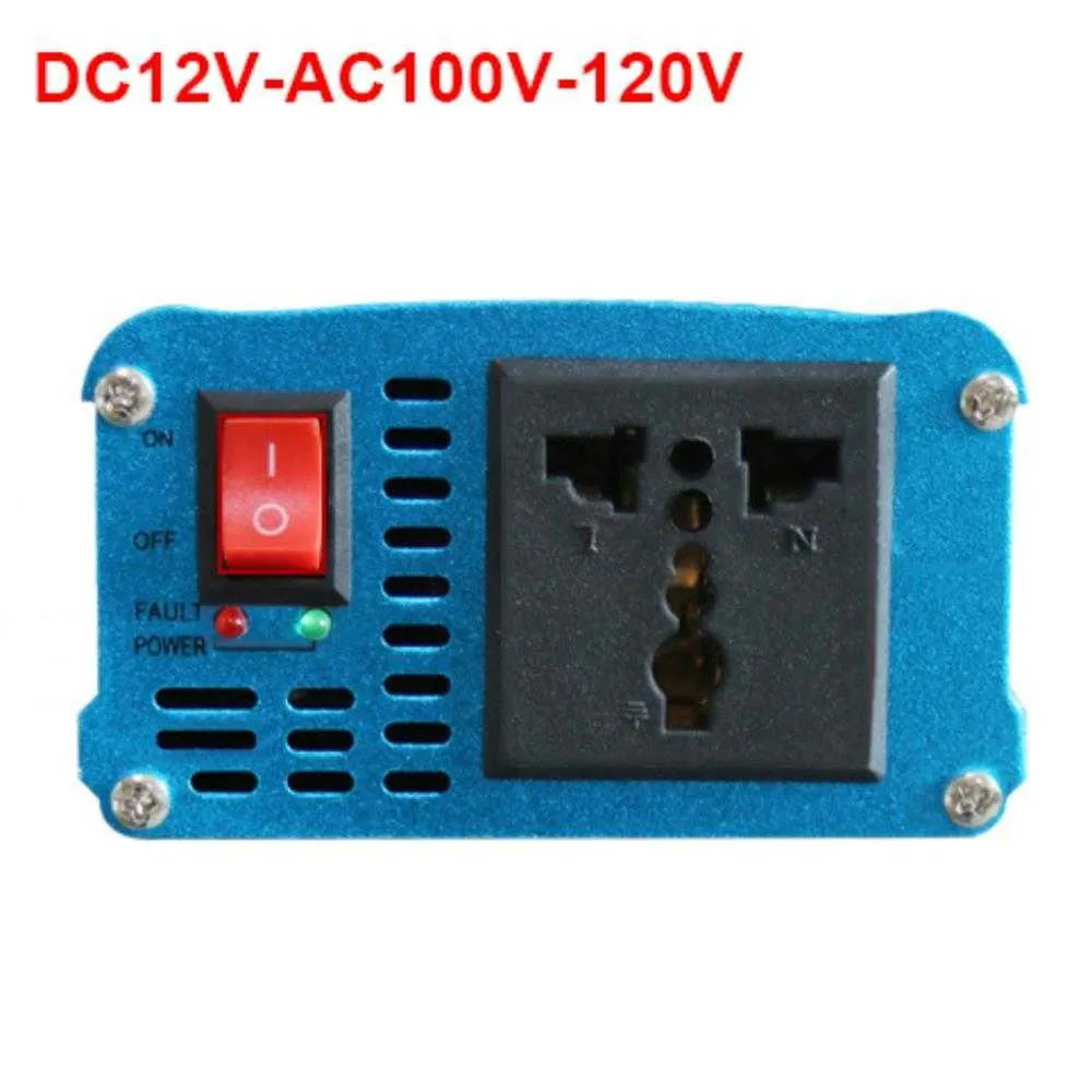 Car Solar Inverter Pure Sine Wave Inverter DC 12v To AC 110V/220V 150W Voltage Transformer Power Car Inverter Converter Car