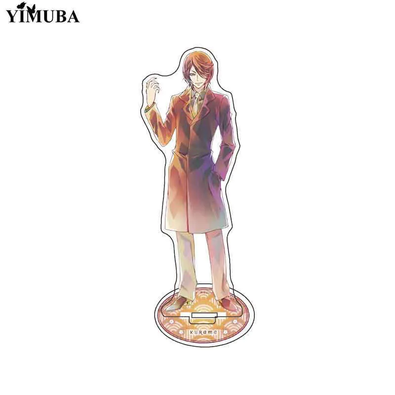 Hot Anime Kamisama Kiss Kamisama Love Stand Figure Model Plate Tomoe Cartoon Print Acrilico Standing Sign Portachiavi Toy Collection G1019