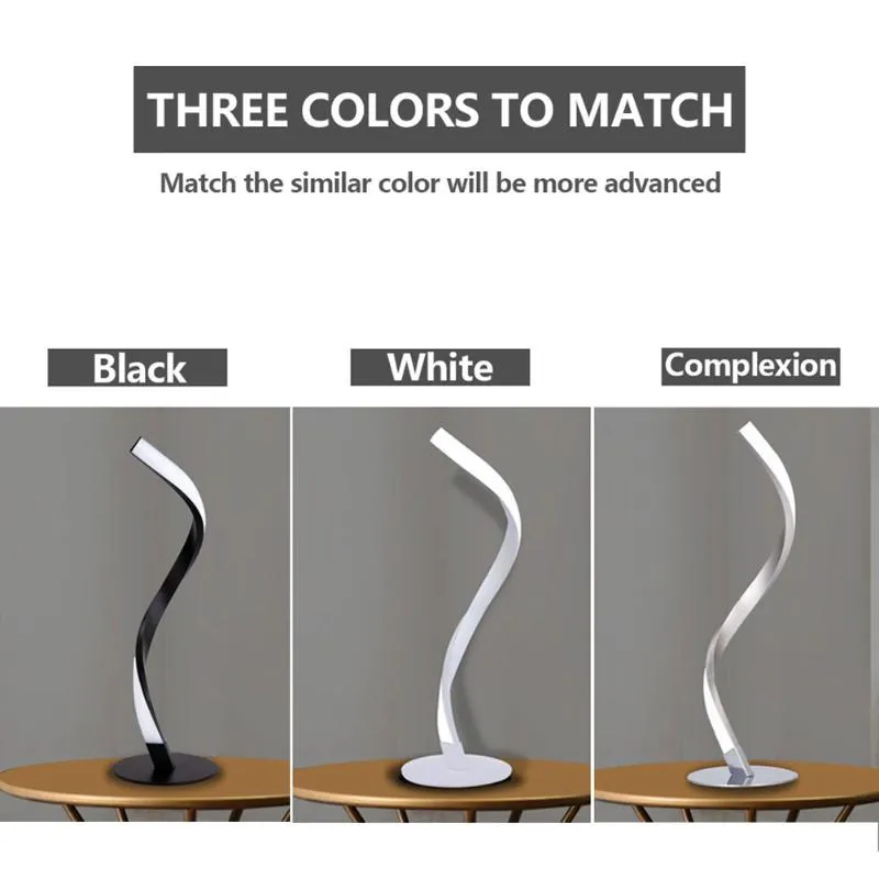 Table Lamps 110-240V RGB LED Desk Lamp Remote Control Bedside Night Light Modern Reading Atmosphere Bedroom Home Decor Lighting319y