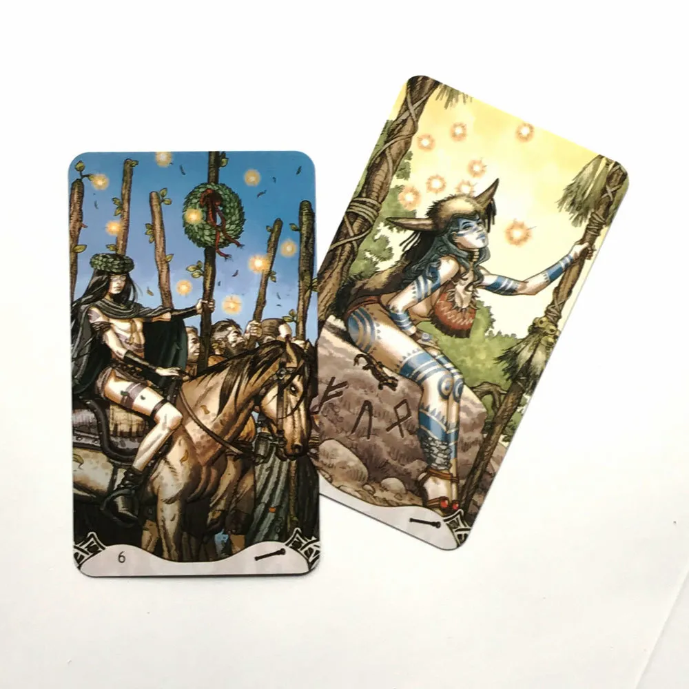 Fantasy Tarots 78-Card Deck Version anglaise Sensual Board Game Oracles games individual