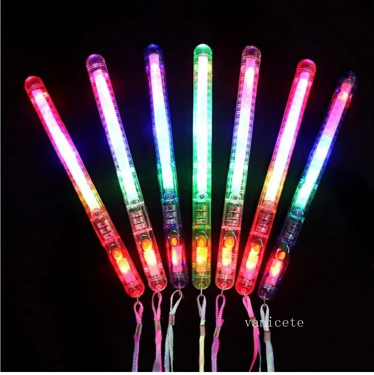 Parti Favans Flaş LED LED Glow Light Up Stick Renkli Glow Sticks Konser Parti Atmosfer Props Favors Noel T2I529583097234