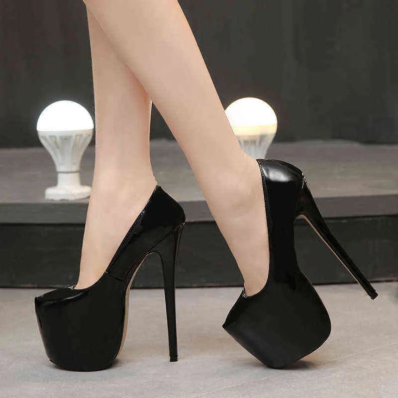 Gersir Sandals - women's 18cm high heels pole dance sexy high heels large 35-44 220309