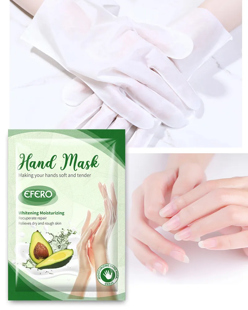 Avocado Hand Masks Peel Moisturizing Spa Gloves Whitening Hand Mask
