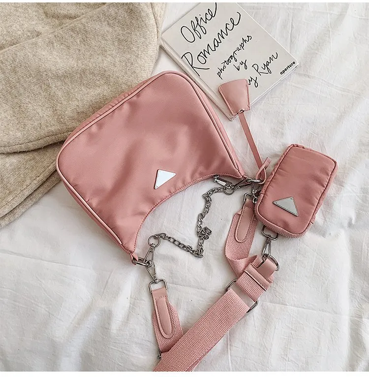 Bolsas de designer de marca de alta qualidade Ladies Fashion Messenger Bag Bag da bolsa de ombro hoje de nylon Carteira da Trendy Bolsa No Wit2700