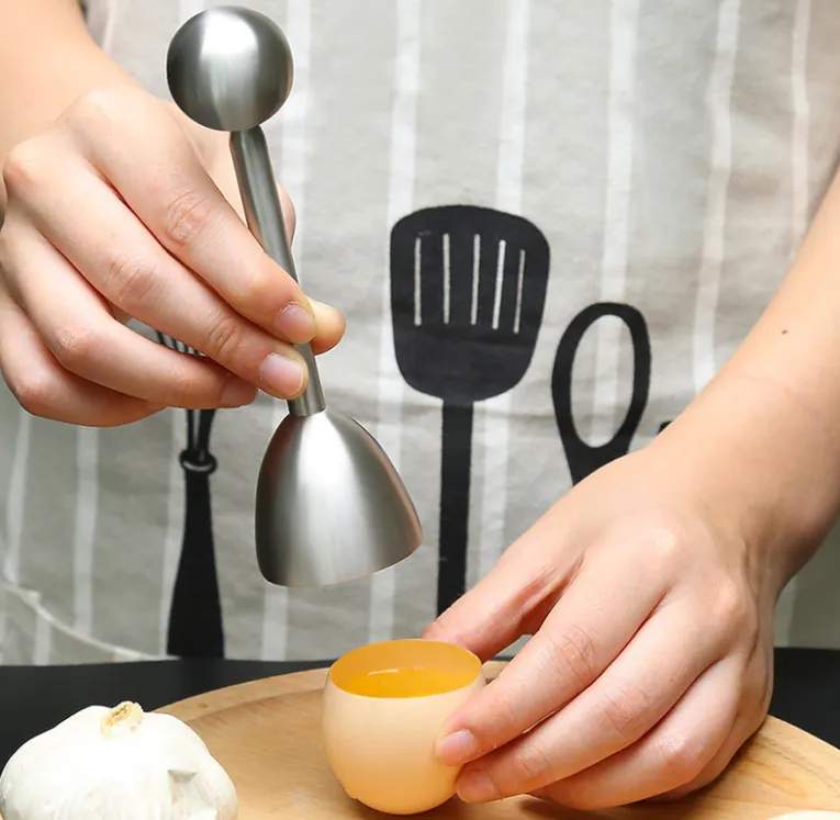 Kitchen Tools Stainless Steel 304 Glutinous Rice Egg Opener Steam Multi-Purpose