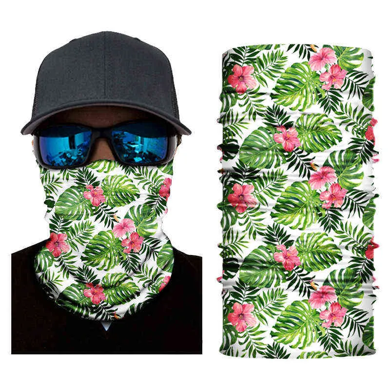 Outdoor Sport Magic Bandana UV Protection Cycling Scarf Polyester Hiking Neck Cover Fishing Windproof Headband Multi Use Mask Y1229