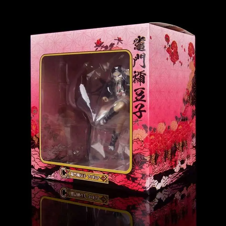 17cm Anime japonais Kamado Nezuko Blade of Demon Destruction PVC Action Figure Collection de jouets Modèle de poupée Cadeau Q07228966262