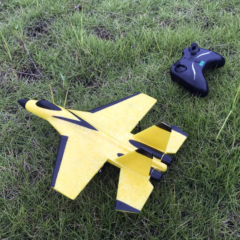 2.4G Zweefvliegtuig Drone SU35 Vliegtuig met vaste vleugel Handwerpen Schuim Dron Elektrische afstandsbediening Buiten RC Vliegtuig Speelgoed voor jongens F22 220621