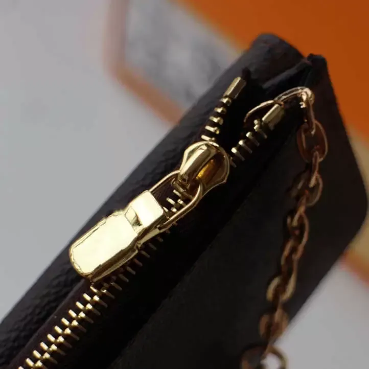 Designer Wallet Fashion Womens Mini Zippy Organizer Bag Kreditkort Holder Mynt Purse Key Pouch Purses Keychain Bags Clutch Wallet305a