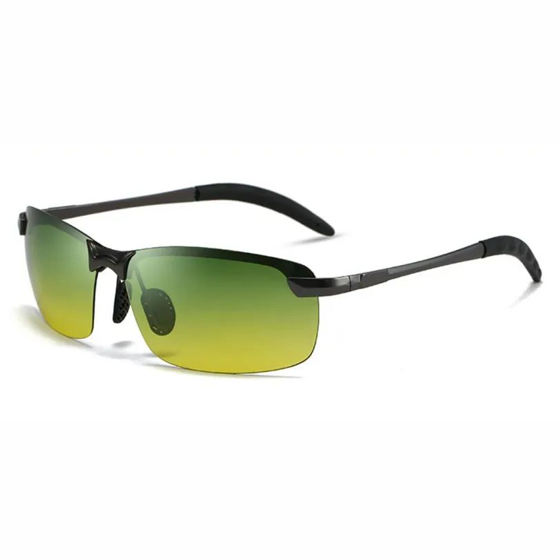 Mode Polarisierte Sonnenbrille Männer Designer Nachtsicht Brillen Mann UV400 Tag Nacht Sonnenbrille 15 Farben für Male252c