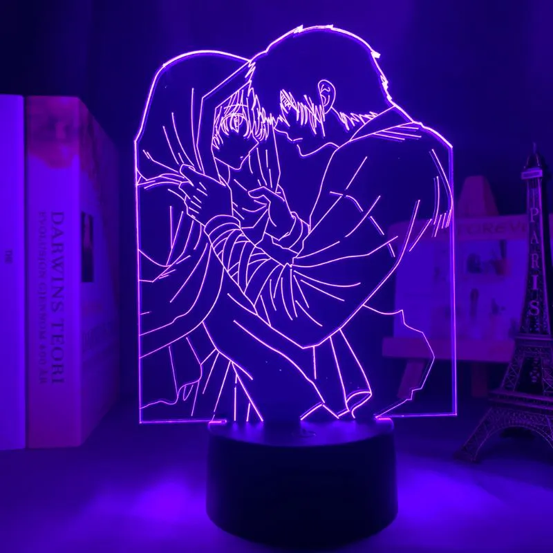 Luzes noturnas anime LED LED YOona do amanhecer para o quarto decoração infantil Brithday Gift Manga Room Tabel Lamp237i
