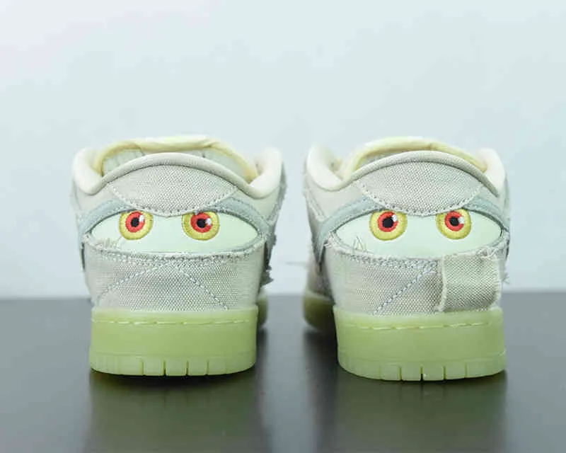 2021 New Halloween Dunks Low Mummy luminous Skateboard Shoes Casual Runner Outdoor Trainers Sneakers Sports ship With Box