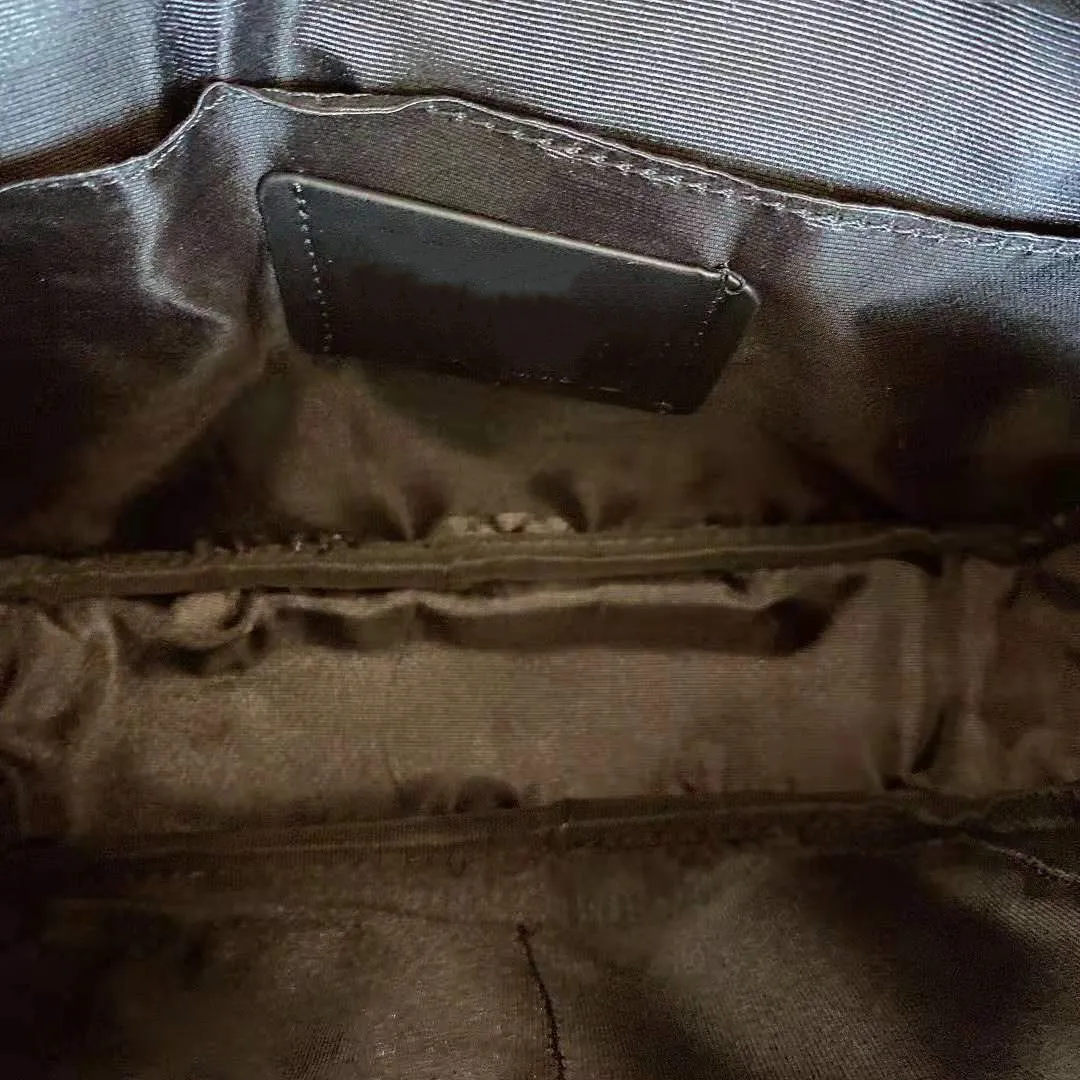 Мужские сумки-мессенджеры унисекс, черные портфели, дизайнерские сумки через плечо, модная лоскутная сумка через плечо с буквами и застежками, чехол через плечо274W