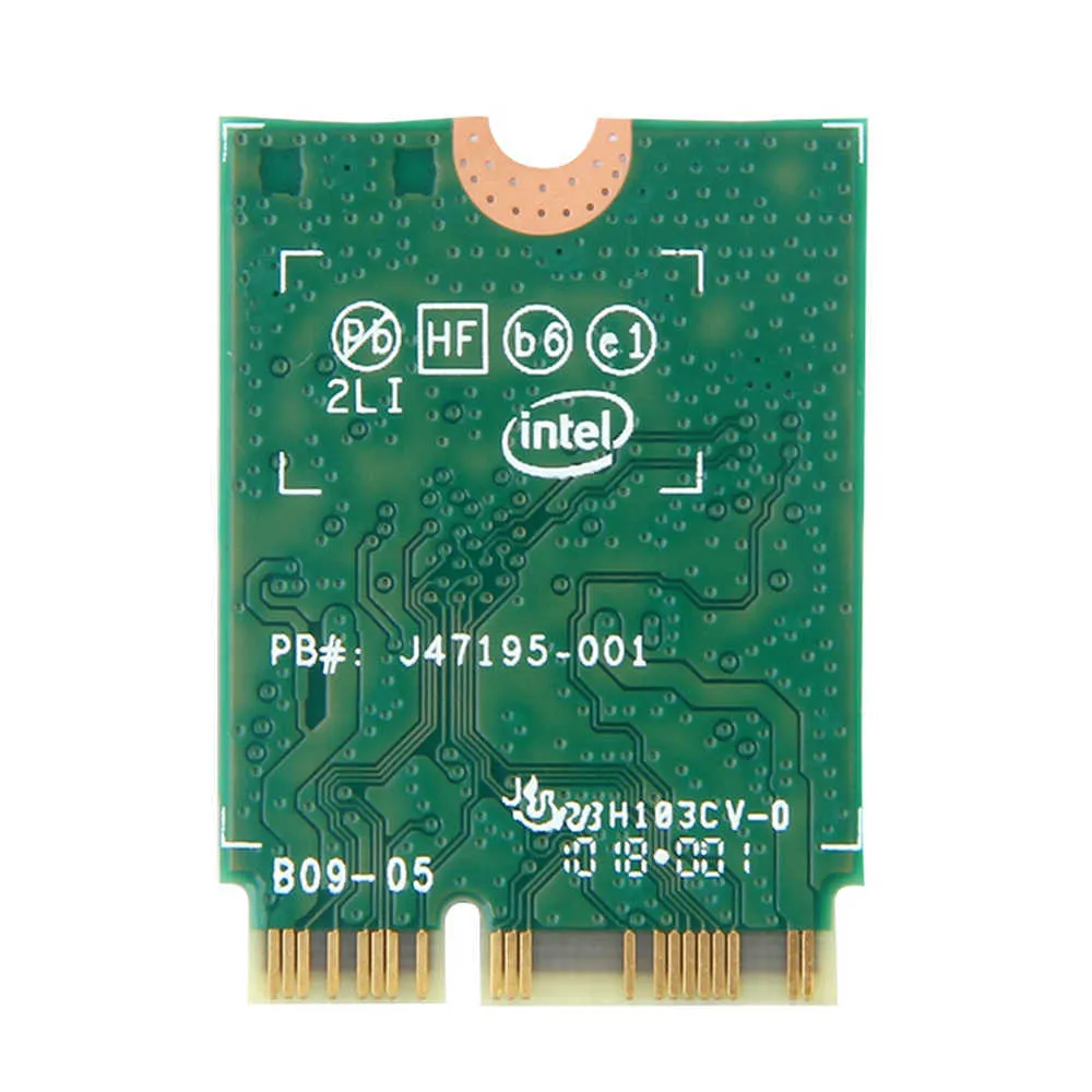 1730 Mbps voor Intel Dual Band Draadloze AC 9560 Desktop Kit Bluetooth 5.0 802.11AC M.2 CNVI 9560NGW WIFI-kaart met antenne