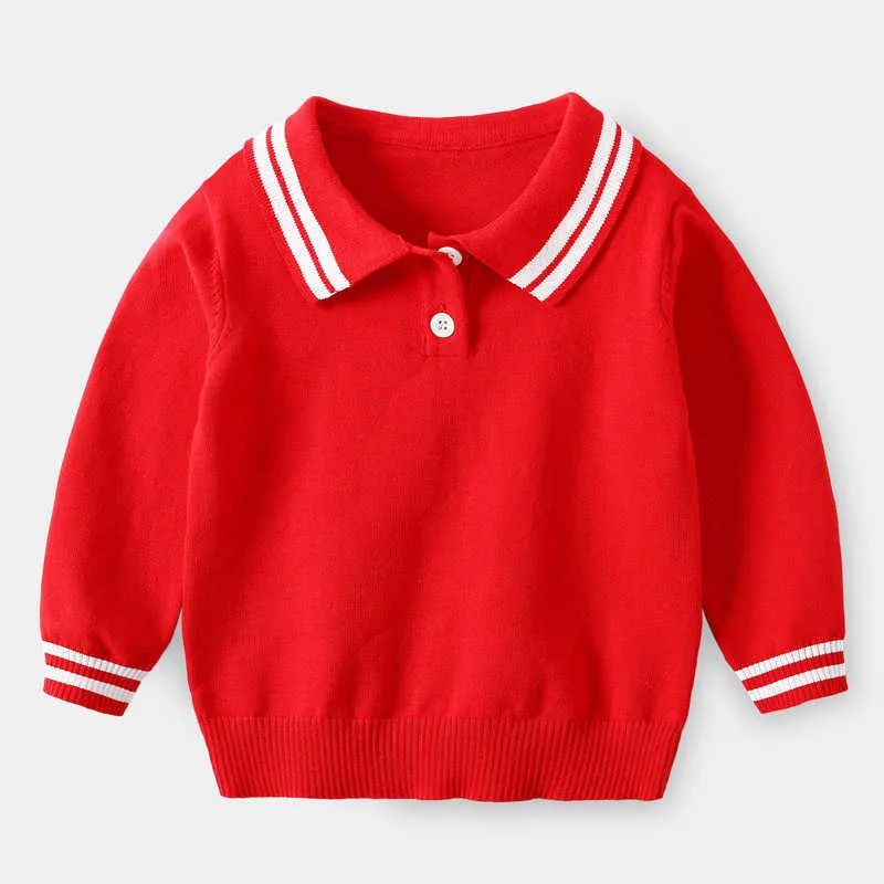 Maglioni bambini Maglioni a blocchi di colore Maglione rovesciato a maniche lunghe bambini Maglieria Autunno Capispalla Abbigliamento lavorato a maglia bambini Y1024