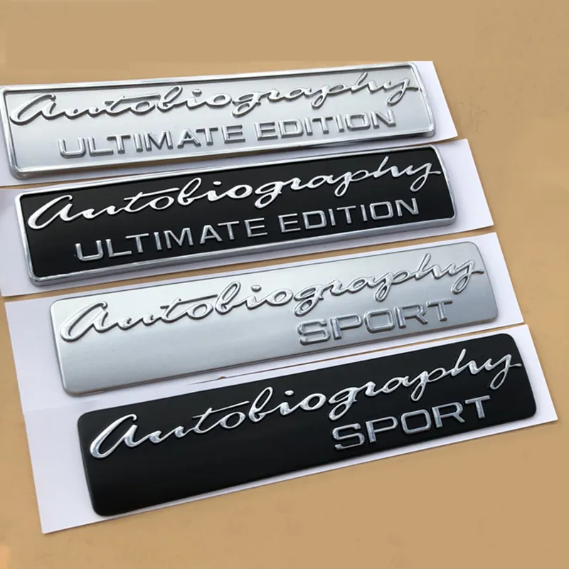 Почерк SV Autobiography Ultimate Edition SPORT Emblem Bar Badge для Range Rover Executive Limited, наклейка с логотипом на багажник автомобиля 2293146