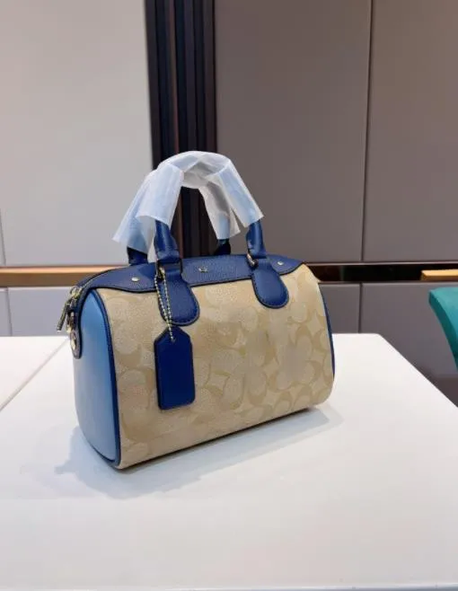 وسادة جديدة حقيبة الكورية تصميم الأزياء الغلاف الجوي المطبوعة حقيبة يد حقيبة الكتف نمط المد والجزر
