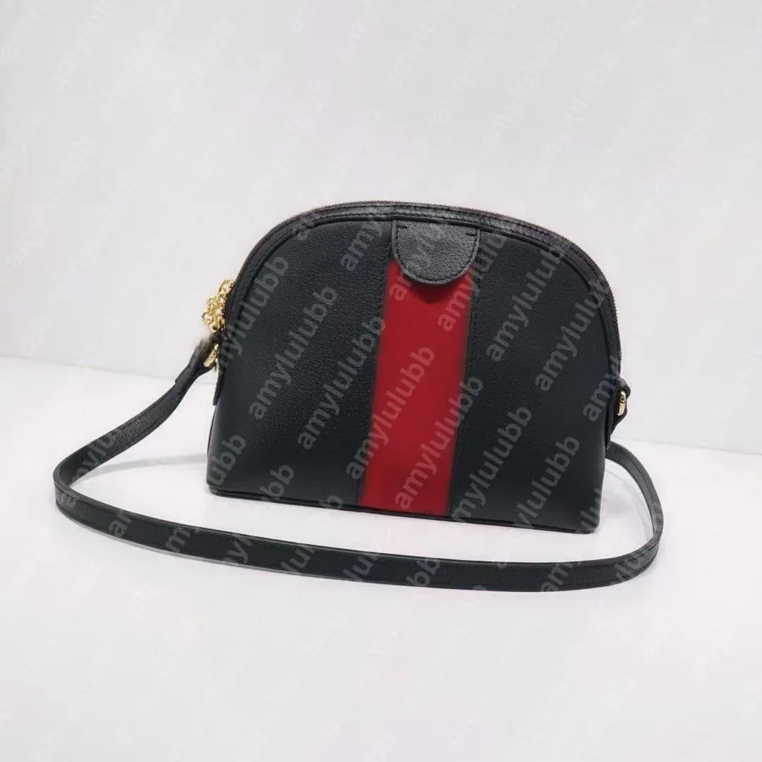 Amylubb 쉘 핸드백 체인 클러치 레이디 크로스 바디 가방 Dicky0750 여성 패션 체인을위한 클래식 스트라이프 숄더백 Pur225J