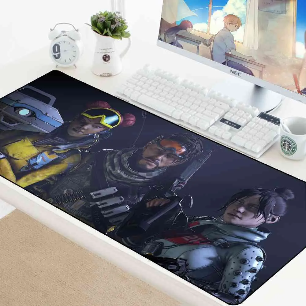 Tappetino tastiera Apex Legends Computer Gaming XL Pad Speed Padmouse Tappetini mouse grandi grandi Protezione scrivania da ufficio Desktop