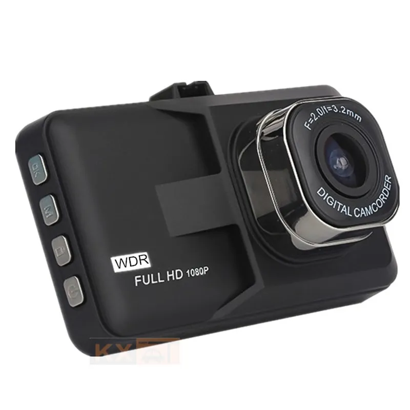 Samochód DVR HD 1080P Dash Dash Recorder Jazda do samochodu DVR Camera 3 cali cyklu Nagrywanie Noc szerokokątna DashCam Rejestrator wideo