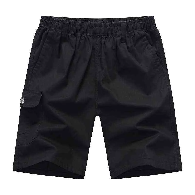 Homens de verão calções shorts algodão casual bermudas negros homens boardshorts homme clássico marca roupas praia shorts masculino 5xl h1210