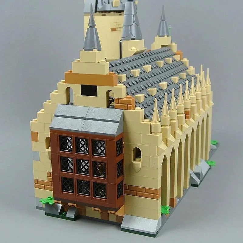 2021 NEW Magic Castle In Sky Great Hall Building Blocks Figure Bricks Toys Gift X0503