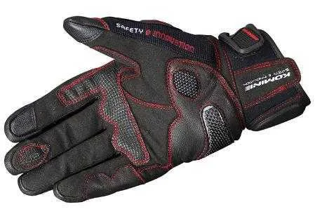 Komine GK 193 Schutz Ledernetzhandschuhe Motorradsroller Guantes Mountain Bicy Bike Radfahren Weiß schwarzer Luvas Herren H1022