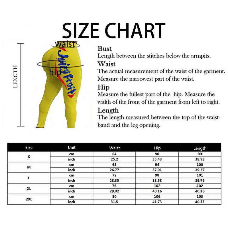 Kadınlar için yeni Şeker Renk Tayt Sulu Meyve Artı Boyutu Push Up Spor Yüksek Bel Leggins Kadın Spor Pantolon 2021 H1221