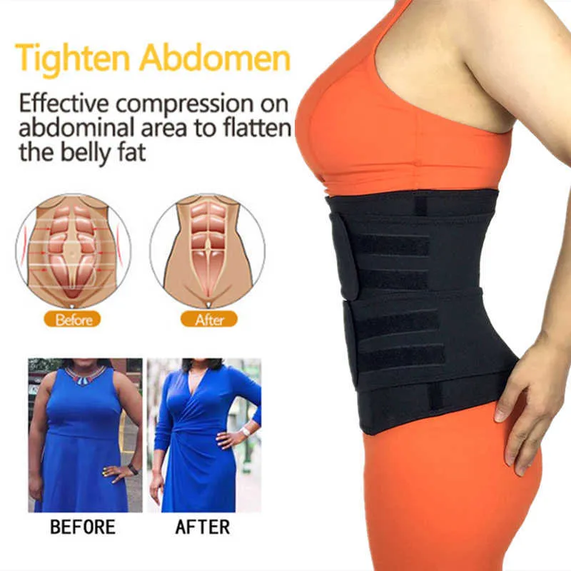 YAGIMI Body Shaper Korsett Neopren Kolumbianische Shapewear Fajas Frauen Abnehmen Gürtel Abnehmen Schweiß Sauna Gürtel Taille Trainer