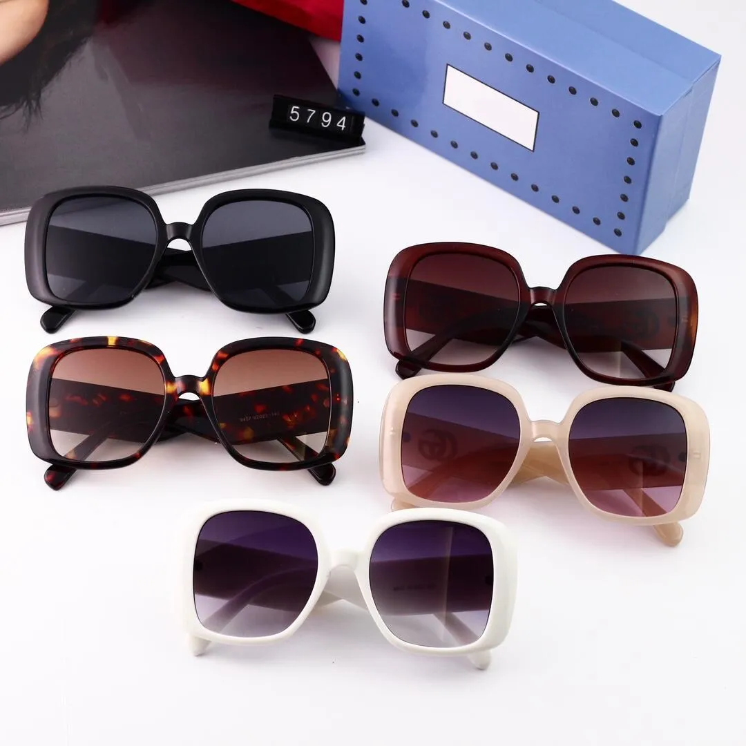 2021 Fashion Designer Sunglasses Highest Quality Men & Women Polarized UV400 Lenses Leather Box G5794 Cloth Manual Accessories Ev255Q