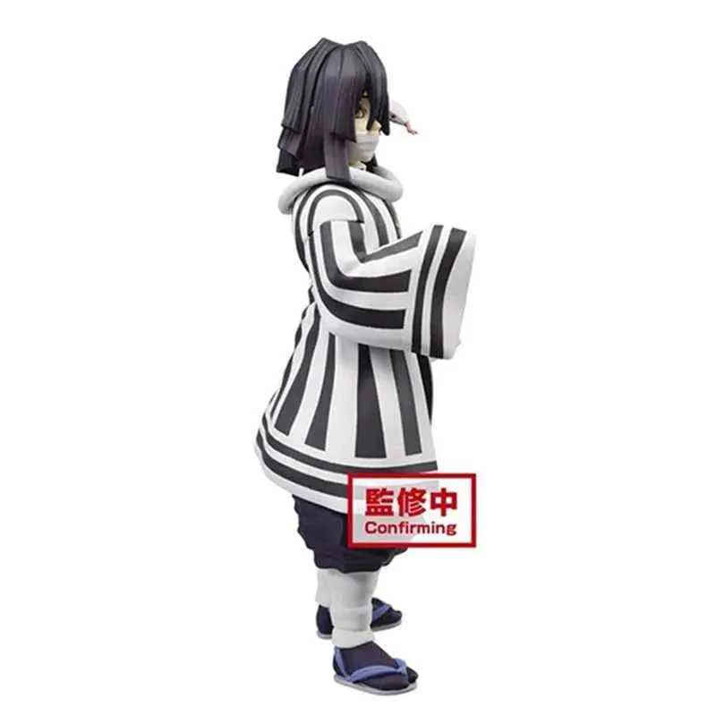 W magazynie oryginalne BanPresto Kimetsu no Yaiba vol.15 Iguro Obanai Action Figure Toys Anime Figurals Brinquedos H1108391153