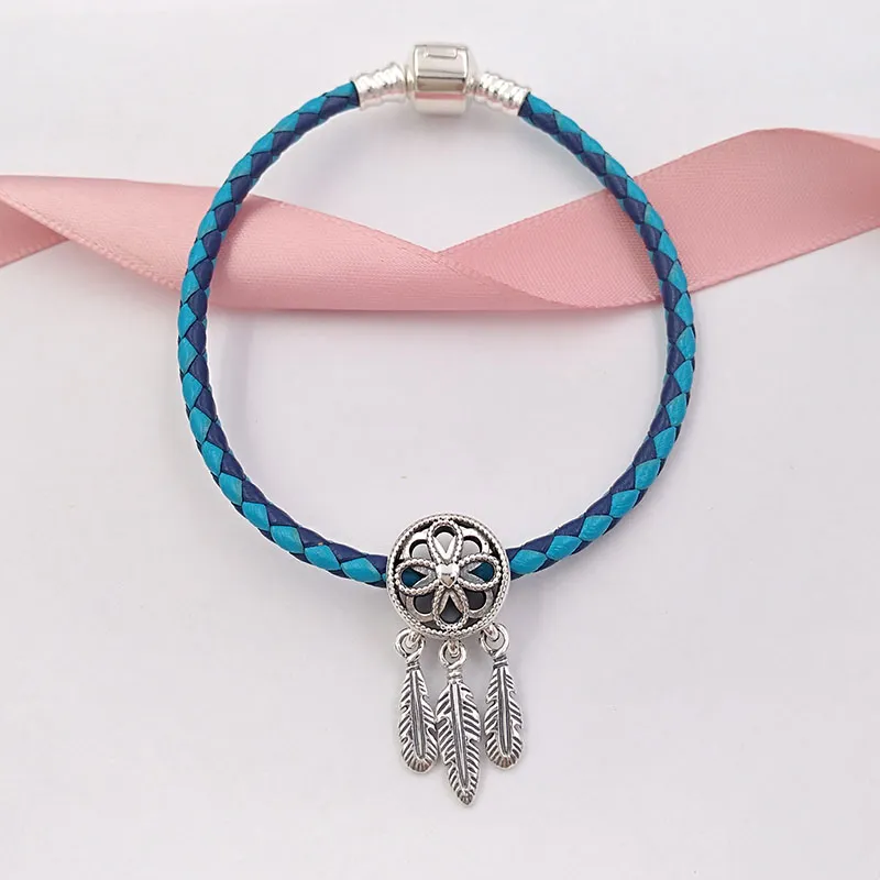 Sieraden Maken Kits 925 Sterling Zilveren Ketting Kraal Pandora Charmed Spirituele Dream Catcher Charms Dames Armband voor Chokers Kettingen voor Mannen DIY Bangle 797200