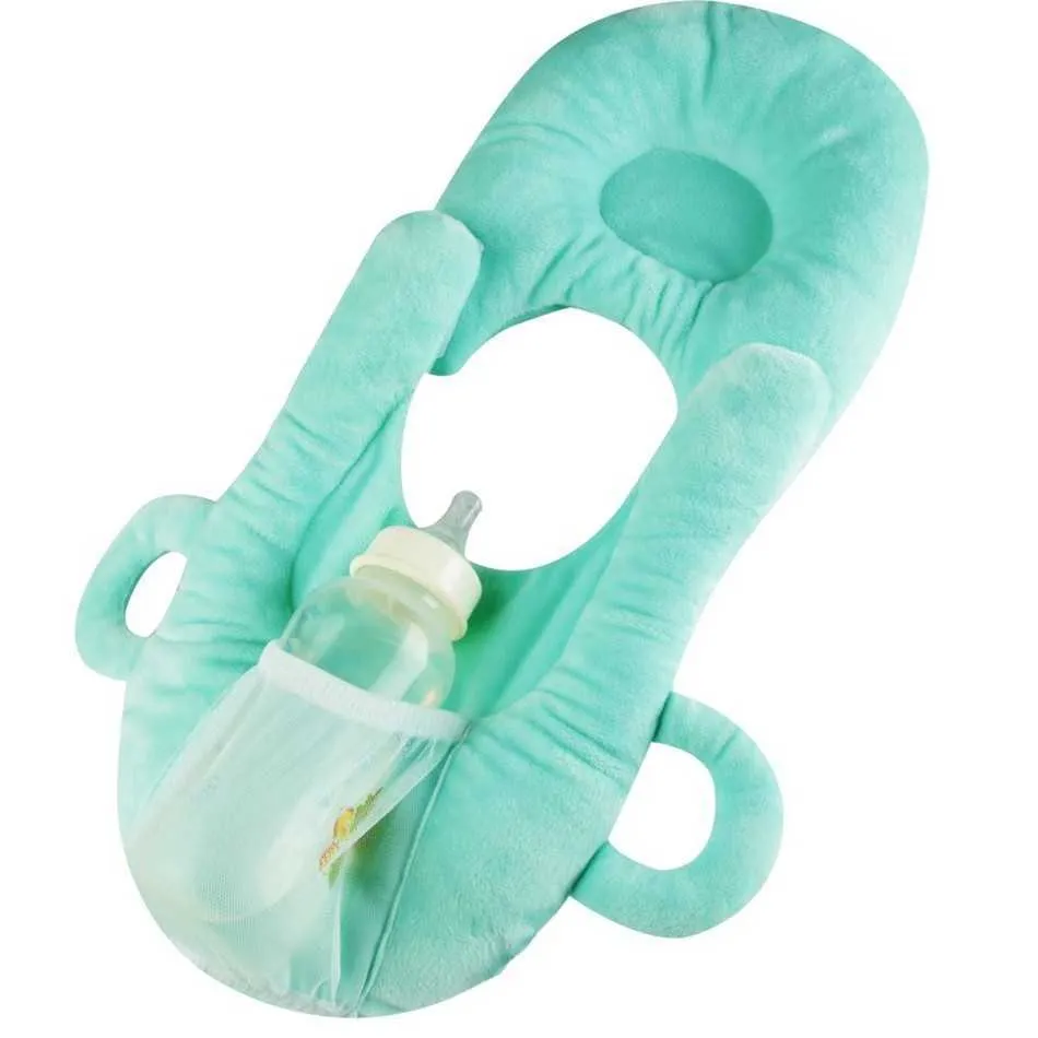 4 couleurs PP coton doux bébé portable détachable oreillers d'alimentation auto-alimentation soutien bébé coussin oreiller bébé oreillers d'allaitement 211025