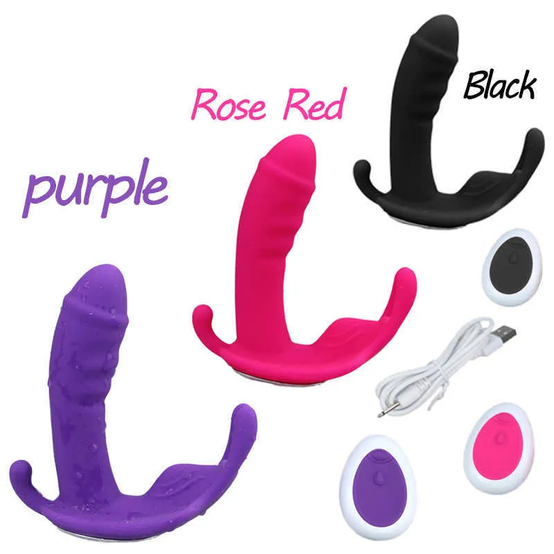 Buterfly Wearable Rabbit Wireless Remote Control S For Women Panty Vibrator Female Masturbator Erotic Sex Toys279w