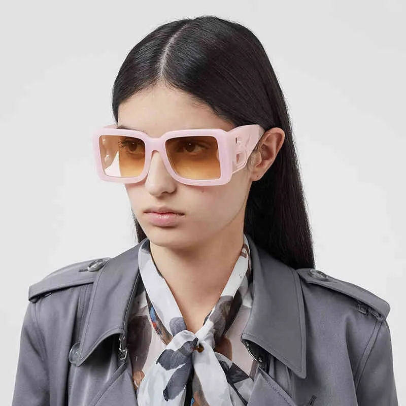 Sunglasses Summer Man Woman Street Fashion B Letter Design Full Frame UV400 Option High quality249R