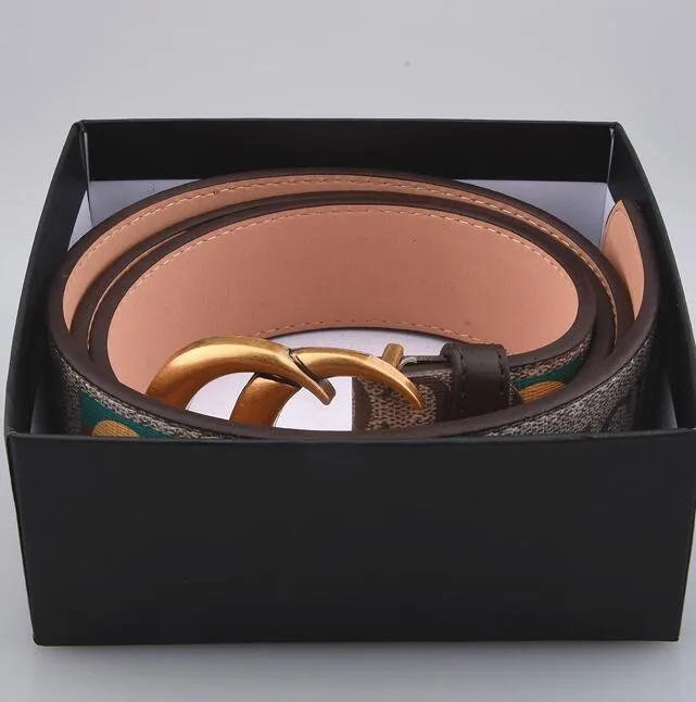 Men Designers Belts Women Waistband Ceinture Brass Buckle Genuine Leather Classical Designer Belt Highly Quality Cowhide Width 54286s