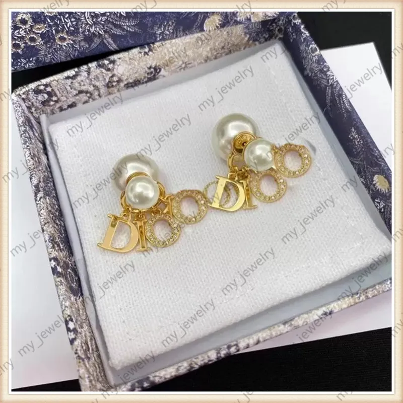 7 Style Fashion Womens Diamond Earrings Classic Hoop Earring for Woman Highly Quality Luxurys Designers Earrings Ladies Brands Gol6158163