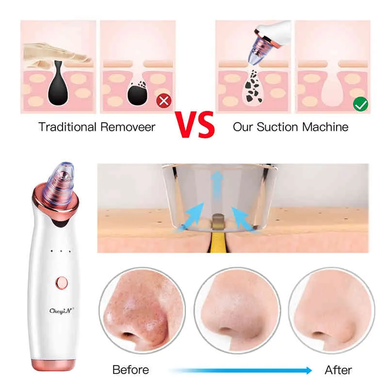 Professioneller Gesichtsdampfer Nano Nebel Deep Porenreiniger Gesicht gedämpftes Sauna Spa Luftbefeuchter Haut Schönheit Blackhead Entfernung Q09021220