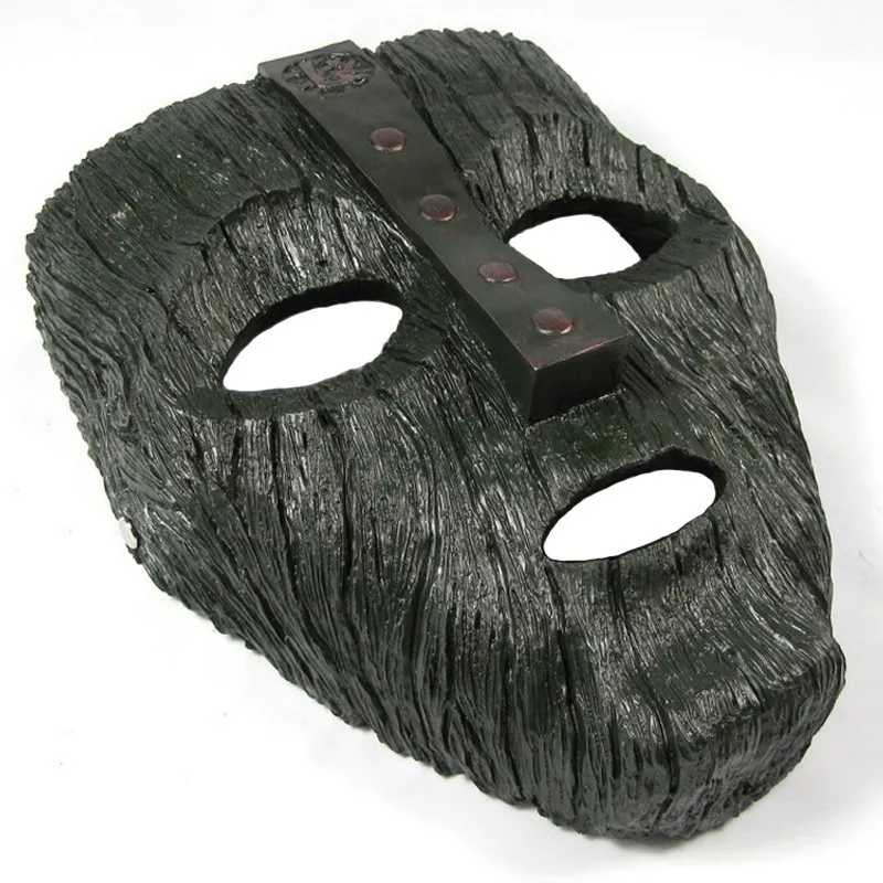 Tema del film Loki Jim Carrey la festa di Halloween Natale Cosplay Resin Mask Adulti Full Face