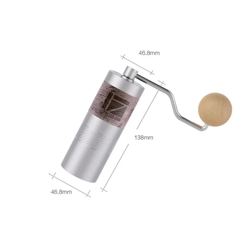 1zpresso Q2 Portable Coffee Grinder High quality Aluminum Manual grinder Stainless steel Burr Mini milling 220217