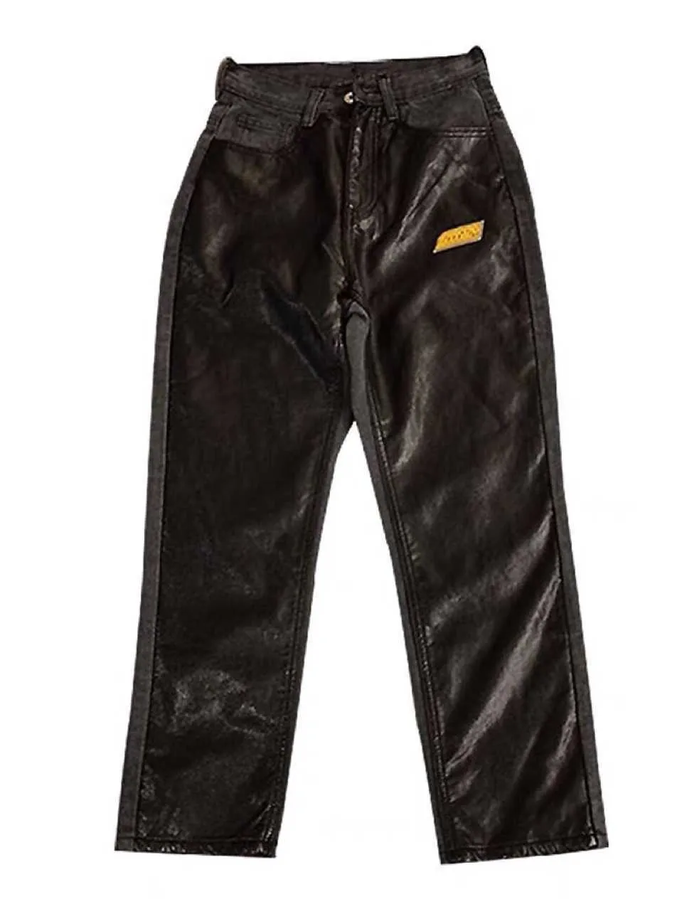 Autunno Xoxogoodboy2021 Jeans skinny slim dritti versatili casual con cuciture bicolore invernali