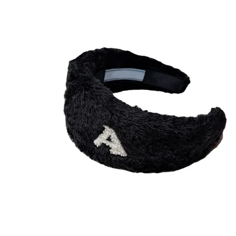 Chic Plush Headbands Autumn Winter Lamb Hair Hoop Versatile Wide Brim Furry Headdress Jewelry Accessories302B