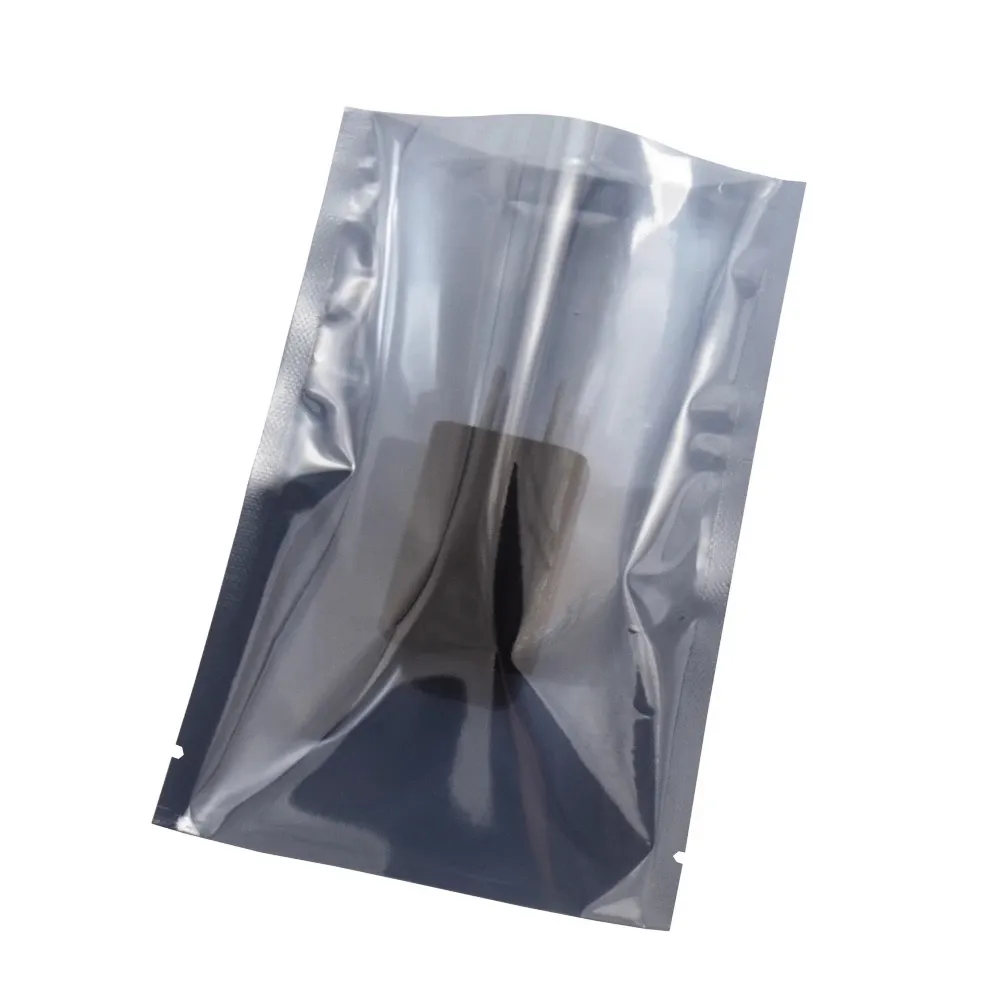 Flat Top Sacchetto di imballaggio antistatico Sacchetto di immagazzinaggio antistatico con tacca a strappo riciclabile componenti elettronici