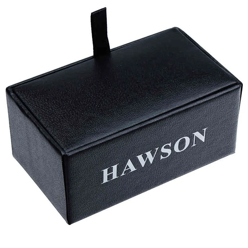 HAWSON Opzioni multicolori Cool Mens Bar Pin Gloss Clasp Clip con clip Box uomo Cravatta camicia