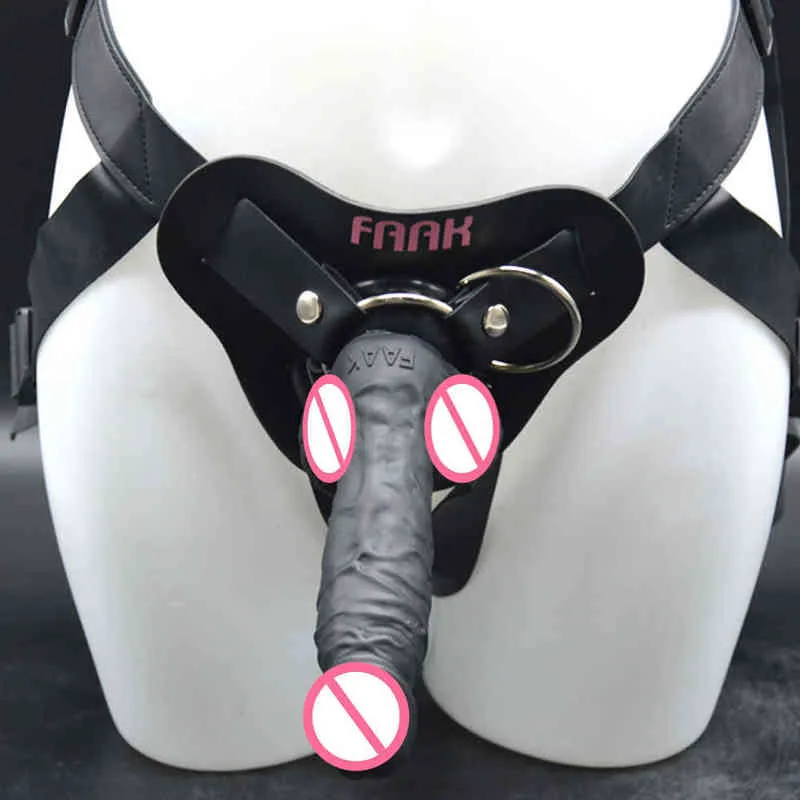 NXY DILDOS PENIS Wtyczka analna noszenie skórzane spodnie ciągnące masturbacja dorosłych sex zabawki Urządzenie 0221