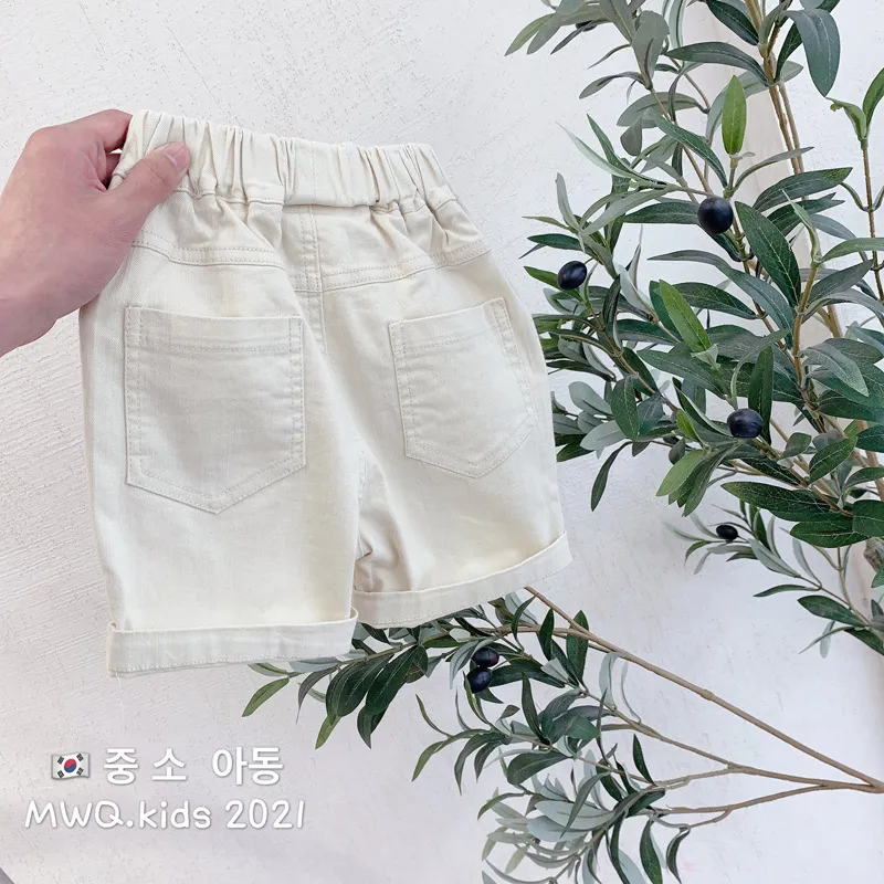 Jongens zomer shorts Koreaanse kinderen comfortabele vijfpuntige broek casual baby 210515